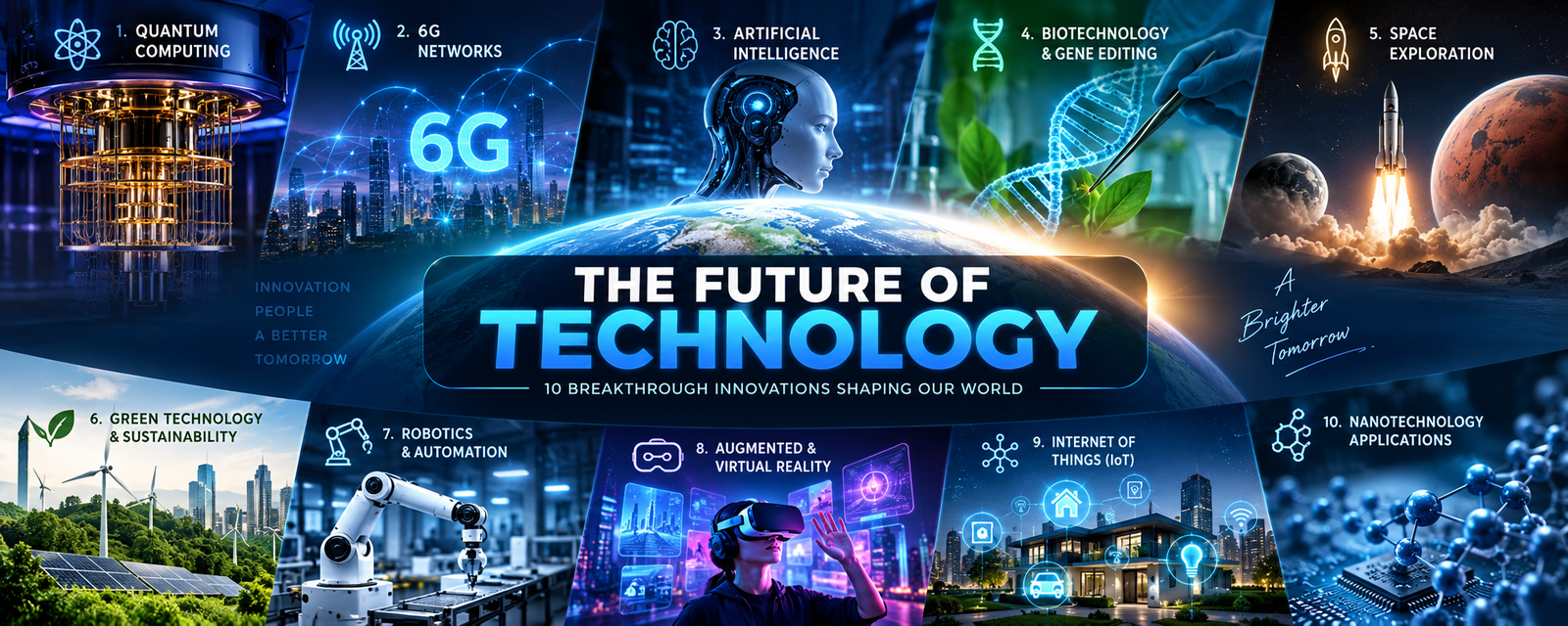 The Future of Technology: 10 Breakthrough Innovations Shaping Our World