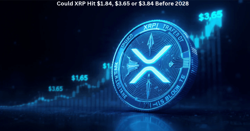 XRP Trade Alert: Could XRP Hit $1.84, $3.65 or $3.84 Before 2028?